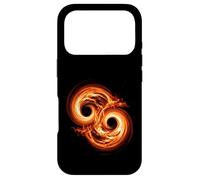 Binary Black Hole Merger Space Physics Concept Case for iPhone 17 Pro