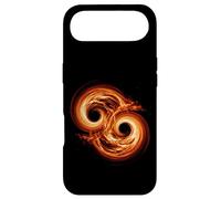 Binary Black Hole Merger Space Physics Concept Case for iPhone Air