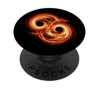 Binary Black Hole Merger Space Physics Concept PopSockets Adhesive PopGrip