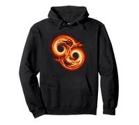 Binary Black Hole Merger Space Physics Concept Pullover Hoodie