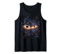 Binary Black Hole Space Orbit Accretion Disk Concept Tank Top