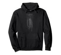 Binary Code Falling Matrix code Cyberpunk Sci-fi Pullover Hoodie