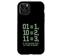 Binary Code Programmer Logic Computer Tech Humor Case for iPhone 11 Pro