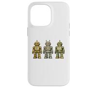Binary Code Robot Retro 01 10 11 Programming Humor Vintage Case for iPhone 14 Pro Max