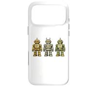 Binary Code Robot Retro 01 10 11 Programming Humor Vintage Case for iPhone 17 Pro Max