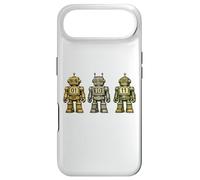 Binary Code Robot Retro 01 10 11 Programming Humor Vintage Case for iPhone Air