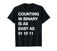 Binary Coding Counting In Binary Programmer T-Shirt