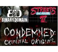 Binary Domain + Condemned + Streets of Rage 2 Steam CD Key