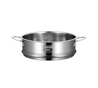 BinaryABC Stainless Steel Dumpling Steamer Basket for Pot,16cm Steamer Insert for Food Veggie Rice Noodle Roll (6.29INCH)