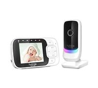 Binatone Hubble Nursery 2.8 inch View Glow Video Baby Monitor, White
