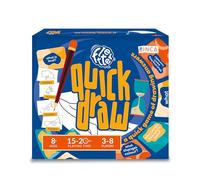 Binca Board Game - Fletter Quick Draw, Fast-paced Drawing Game, Fun for Kids, Teens & Adults, Boosts Creativity & Quick Thinking, Perfect for Family Gamenight, Gifts for Kids Ages 8, 9, 10 & Up