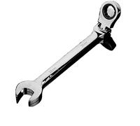 BINCIBH Ratchet Spanner,Rachet Set Spanners 24 25 26 27 30 32mm Multifunction Flexible Head Ratchet Wrench Professional Universal Wrench For Car Repair Tools (Color : 26mm)