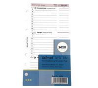 bind Calendar 2025 A6 Calendar Insert Appointment Calendar Daily Calendar 1 Week / 2 Pages B260225