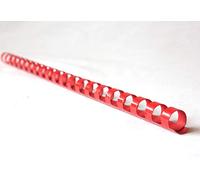 bind2go Red Plastic Binding Comb 21 Rings A4 (10mm)
