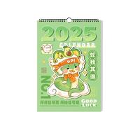 Binder Calendar 2025, Spiral Calendar 2025 - Wall Spiral Calendar 2025, Large Pad, Thick Paper, Home Wall Calendar 2025 for Planning, Organising