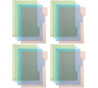 Binder Dividers Tabs 32pcs Pp Index Tabs for Reports