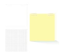 Binder Planner Notebook 120 Pages Gridded For Notes Plans Mind Map Schedules Student Classroom Notebook Refillable