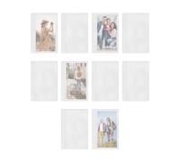 Binder Pocket Sleeves - 10 Pieces A6 Clear Refill Pages | Top Load Plastic Card Protector, Durable Organiser Inserts | Cash, Stickers, Business Cards | For Students, Teachers, Writers