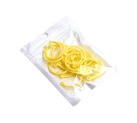 Binder Rings Flexible Loose Leaf Book Colorful Keychain for Indexes Card Scrapbooks Words Cards Binder Rings Office Loose Leaf