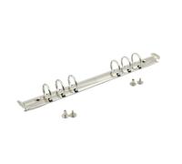 Binder Rings, Keyring Hoop, Pack of 10 Metal Binder Rings for A4 B5 A5 A6 A7 B7 Loose-Leaf Paper DIY with 1.5-3cm Diameter(A5 1.5cm)