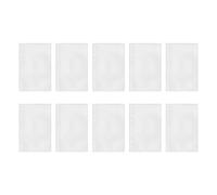 Binder Sleeves 10pcs - 6.5 Inch Clear Postcard Sleeves | Refillable 6 Ring Binder Pocket Sleeve | Clear A6 A6 Planner Pages For Stickers, Photos, Cards & Ef