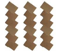 Binder Tabs 18pcs A5 Kraft Page Divider for Student Learn