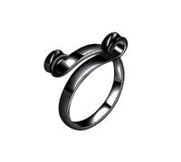 Binder Tricks Knitting Rings Metal Open Wire Finger Holder Adjustable Hook Tension Ring Wire Tension Ring for Crochet Finger Release Accessories Hoop Jewelry, one size, Aluminium alloy, No Gemstone