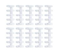 Bindering, Book Binding Ring 5 Rings Translucent Binding Wire Notebook Strips, Book Binding Sets, 5-Hole Book Snap Split Binder Rings, Spine Combs for Notebook Photo Album