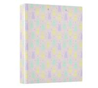 Binders Three Ringing 1.5 in Pack of 1 Easter Bunnies Flowers