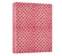 Binders Three Ringing 1.5 in Pack of 1 Hearts Red