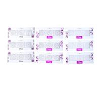 Bindi Pack of 9 Crystal Designer Jewel for Forehead Face Tikka Multicolored Bindiya Stickers Adhesive Stone Bindi Tattoos for Bride Mother Day mom Gifts Return Gifts