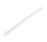 Binding Combs 6 mm A4 for 25 Sheets White Pack of 100