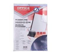 Binding Covers Office Products PVC A4 200 MICR 100 Pcs Transparent/Presentation/Type-for Binding/Kind-Front, PVC/Material-PVC/Colour-Transparent/Format-A4 / Thickness (mm)-200
