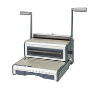 Binding Machine, 34 Hole Iron Ring Punching Machine for Wall Calendars and Contracts, S310 Square Hole Design