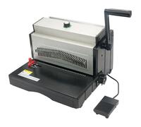 Binding Machine, ET8707 A3 A4 14.3mm Wire 3:1 Electric Punching Binding Machine Hole Punch Machine Adjustable Puncher Paper Punch A5