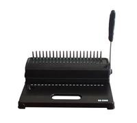 Binding Machine, GD-3300 Clip Binding Machine Punching Machine 21-Hole Comb Type Contract Text Apron Manual Binding Machine