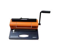 Binding Machine, T118 Coil Binding Machine Square Hole Office Text Picture Book Tender Document Wall Calendar A4 Punch Binding Machine