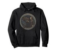 Binding of Fenrir Tyr and Gleipnir Norse Myth Viking Knot Pullover Hoodie