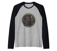 Binding of Fenrir Tyr and Gleipnir Norse Myth Viking Knot Raglan Baseball Tee