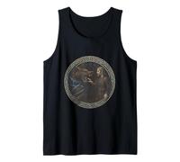 Binding of Fenrir Tyr and Gleipnir Norse Myth Viking Knot Tank Top