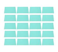 Binding Presentation Covers PP Plastic Frosted Removable DIY Surface 20pcs for Documents Office School Supplies (Light Green)