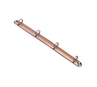 Binding Rings,Metal Loose Leaf Binder Metal Binding Rings Pack of 20 A4 B5 A5 A6 A7 Multicolor(A4-Red Bronze)