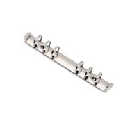 Binding Rings,Metal Loose Leaf Binder Metal Binding Rings Pack of 20 A4 B5 A5 A6 A7 Multicolor(A6-Silver)