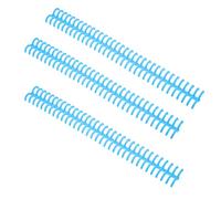 Binding Spine Rings 12mm Diameter, 34 Holes, 10PCS Durable (Blue) | Plastic material, Strong adhesion, Long-lasting use, Convenient for office, home