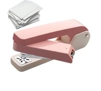 Binding Stapler Device - Office Desktop Clamp, Manual Page Holder | Adjustable Student Fixer, 360 Rotation Stationery Tool for Brochure Projects
