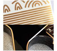 Binding Stickers Decals for Guitar & Bass Body, Neck & Headstock - 4mm - Gold,BI-4GD