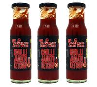Bindle - The Chilli Jam Man - Hot Chilli Jamato Ketchup - Heat level 8/10-225ml - Pack of 3