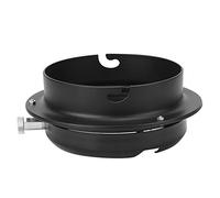 Bindpo Aluminum Alloy Adapter Ring Convertor for Elinchrom & Bowens Mount Flash Light, Includes Softbox, Black