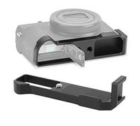 Bindpo Quick Release Plate, Fixing L-Bracket Hand Grip with Cold Shoe Mount for Canon G7X Mark III