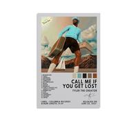 BINFC Call Me If You Get Lost by Tyler，the CreatorCelebrity Portrait Posters Hip Hop Classic Music Singers Famous Actors Athletes Print Canvas Painting Decoration12x18inch(30x45cm) Unframe-style-19